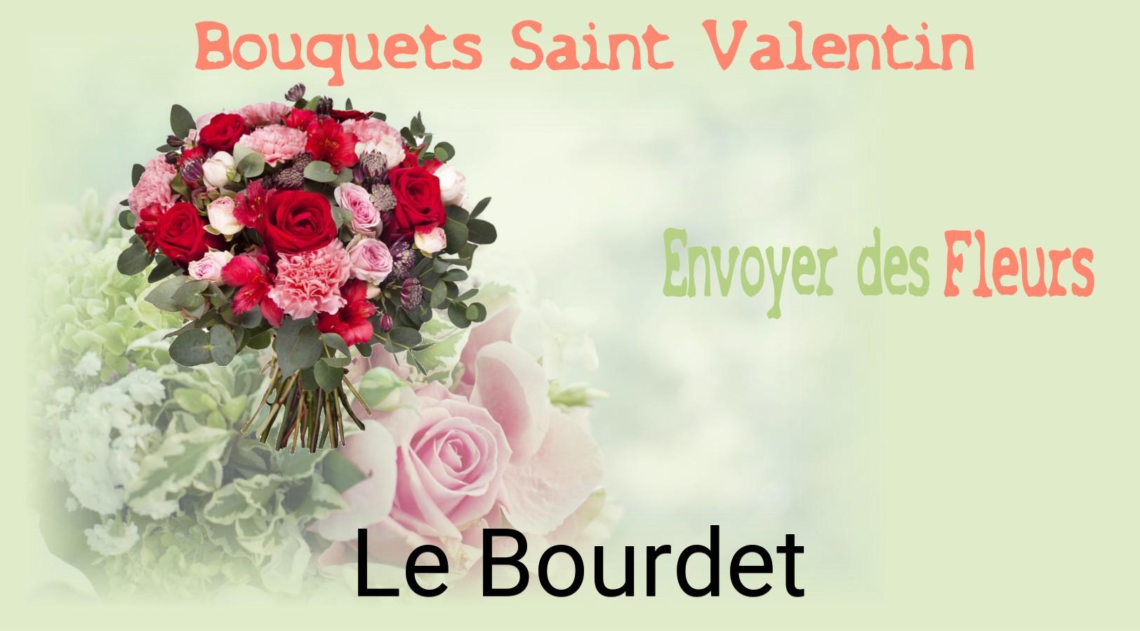 Roses de Saint-Valentin livrées à Le Bourdet